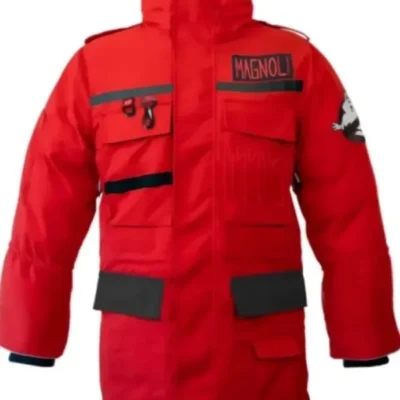 Ghostbusters frozen empire paul rudd red jacket front view